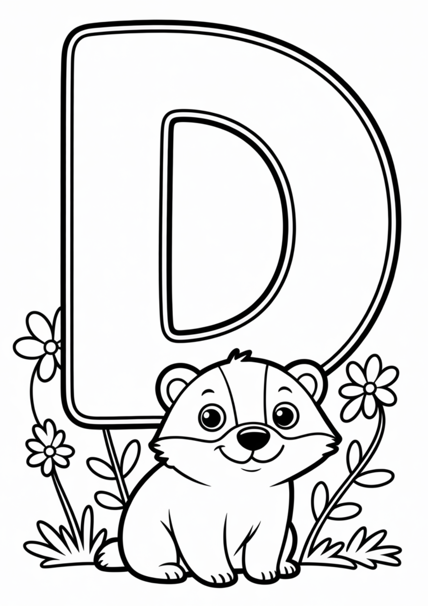 Lautalphabet zum Ausmalen für die Vorschule und den Schulstart