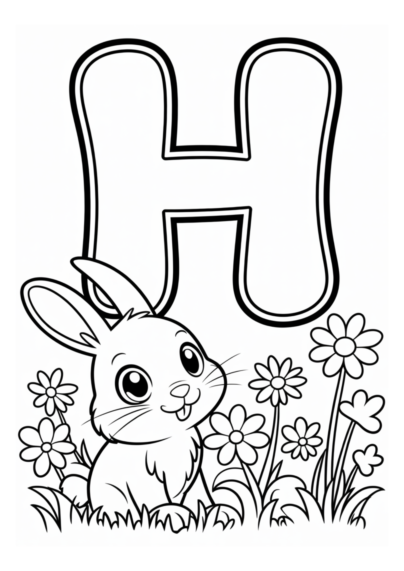 Lautalphabet zum Ausmalen für die Vorschule und den Schulstart